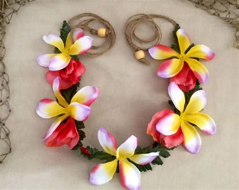 Moana Tropical Polynesian Hawaiian Flower Crown Etsy Flower Crown