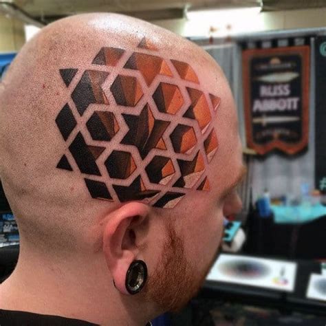 100 Crazy Optical Illusion Tattoos For Men 2023 Guide