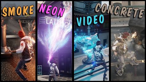 Infamous Second Son Comprehensive Powers Overview Youtube
