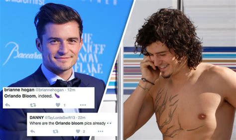 Twitter Goes Into Meltdown As Naked Pictures Of Orlando Bloom Surface Celebrity News Showbiz