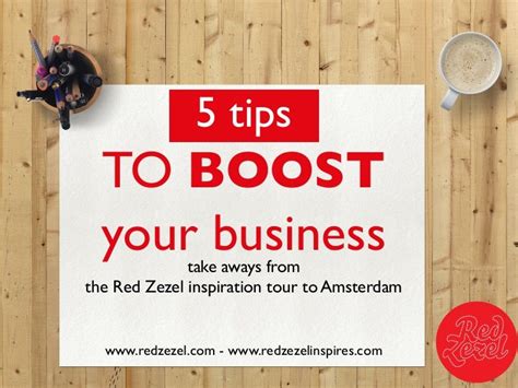 5 Tips To Boost Your Business
