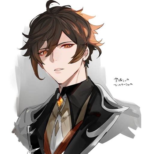 It includes a total of nine hairstyles with step by step drawing examples and a reference on drawing chibi faces :3. Zhongli • Genshin Impact • Artist: https://mobile.twitter.com/uj_0600 | Anime drawings for ...
