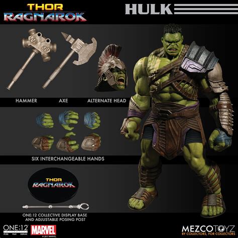Pre Orders Live For Thor Ragnarok Gladiator Hulk Figure By Mezco The Toyark News
