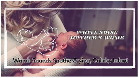 White Noise Mother S Womb Womb Sounds Soothe Crying Colicky Infant