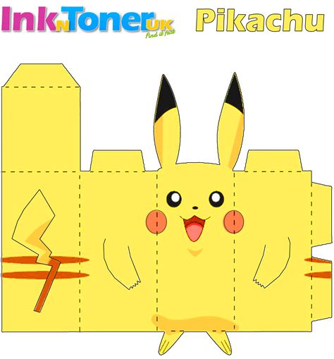 Pikachu Paper Craft Inkntoneruk Blog