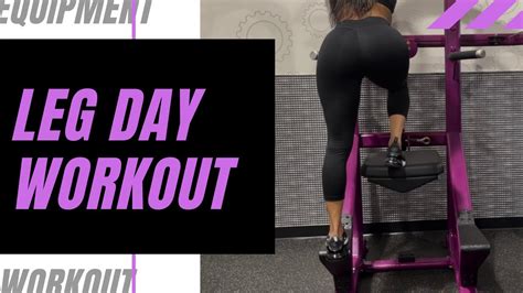 Legs And Glutes Booty Workout Gym Workout Men And Women Workout Kandyce Yvette Youtube