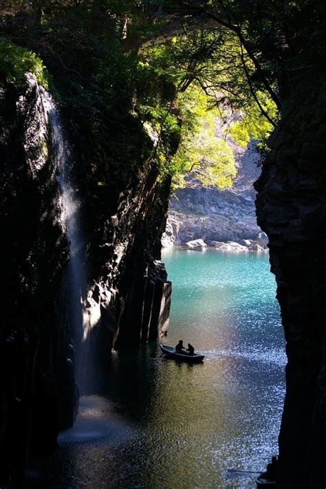 Waterfall Canyontakachiho Japan