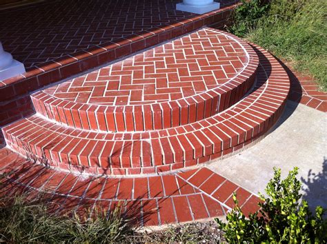 Brick Steps For A Welcoming Entrance
