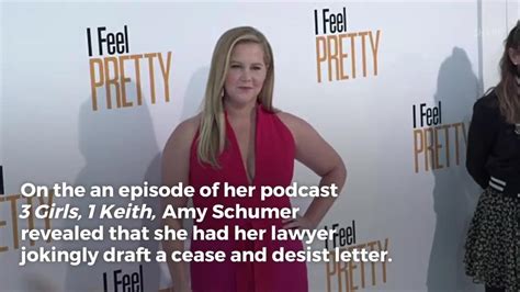 amy schumer sent her trainer a real cease and desist letter for making her workouts too extreme