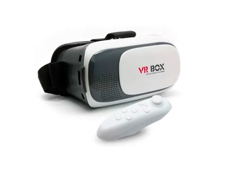 Gafas Lentes 3d De Realidad Virtual Vr Box 20 Con Control Más Fresa
