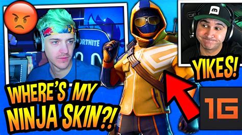 Ninja Gets Jealous That Epic Made A Skin For Summit1g Before Him