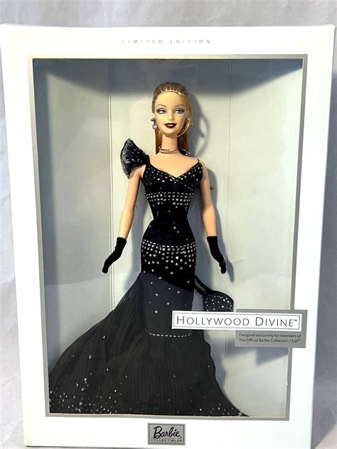 C6056 Bfc Hollywood Divine Barbie Blonde Barbie Fan Club Exclusive Doll Peddlar