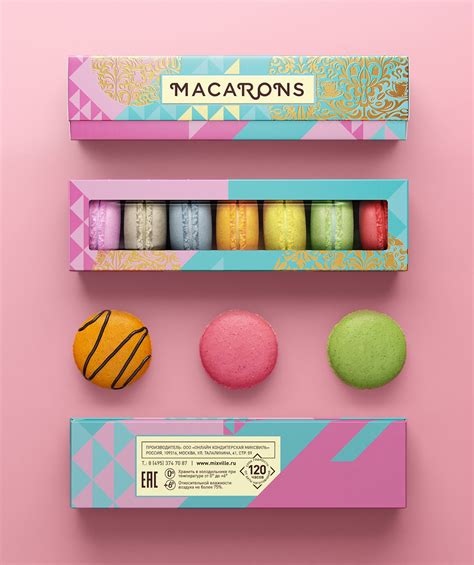 Macarons On Packaging Of The World Creative Package Design Gallery