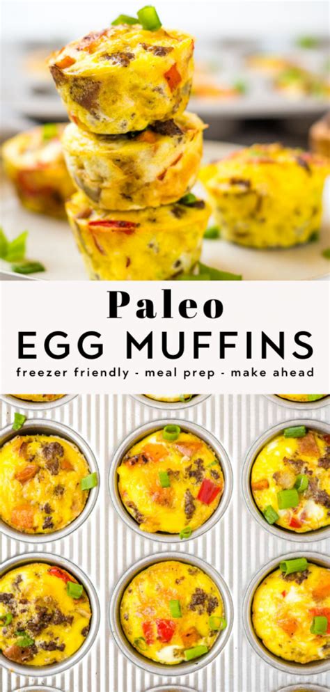 Whole30 Egg Breakfast Muffins Paleo The Healthy Consultant