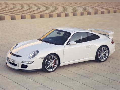 2007 White Porsche 911 Gt3 Wallpapers