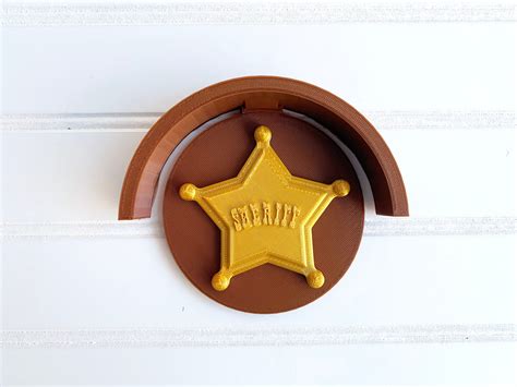 Sheriff Woodys Badge Toy Story Pixardisney Inspirado En Etsy España