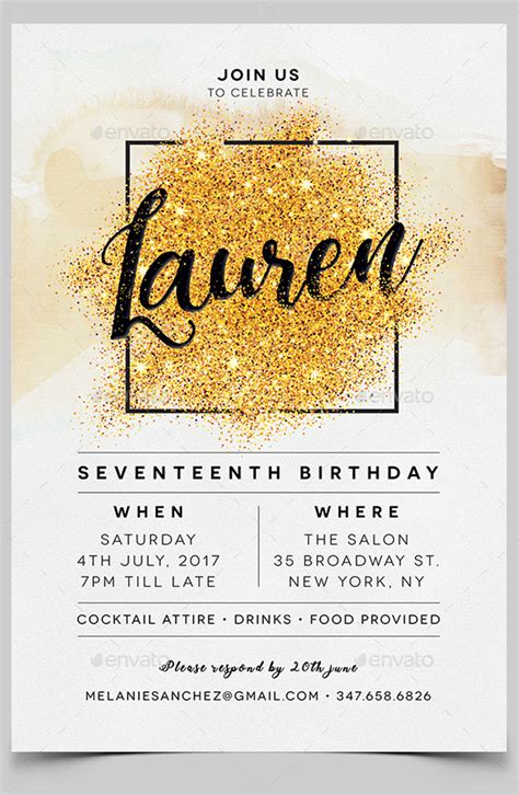 Free 16 Adult Party Invitation Designs And Examples In Psd Ai Eps