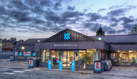 Co Op Pitlochry Food Store Co Op Group Office Photo Uk