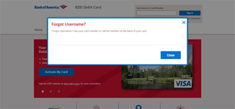 The edd debit card stands for the employment development department debit card, the function of which is to deliver california unemployment insurance, disability insurance, and paid family leave benefit payments in a new and more efficient way. Bank of America EDD Debit Card Online Login - CC Bank