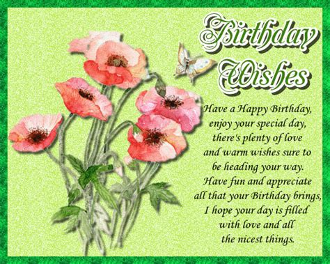 Enjoy Your Special Day Free Birthday Wishes Ecards Greeting Cards