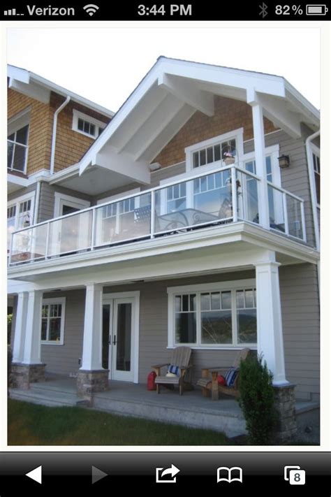 Learn to plan, design, choose materials and build a unique and long lasting railing. Acrylic deck panels | House designs exterior, Balcony ...