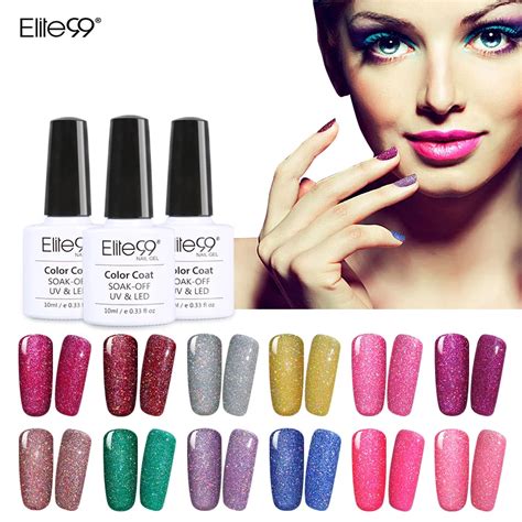 Buy Elite99 Colorful Neon Colors Gel Polish 10ml Uv