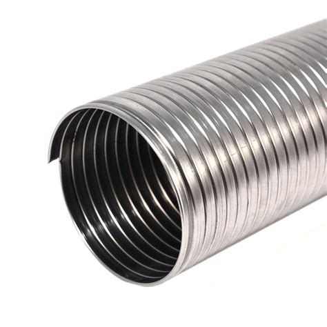 The low carbon content limits the formation of harmful carbides to such an extent that this. Stainless Steel Griplock Metallic Flexible Tubing from ...