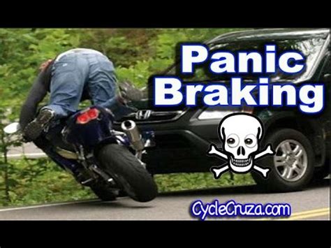 There has been some discussion about the proper technique to stop your motorcycle on the forums and in the comments lately so i thought i would address it in a video. Motorcycle Panic Braking Danger | MotoVlog - YouTube