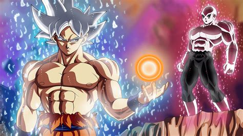 Goku Ultra Instinct Mastered Vs Ultra Ego Vegeta