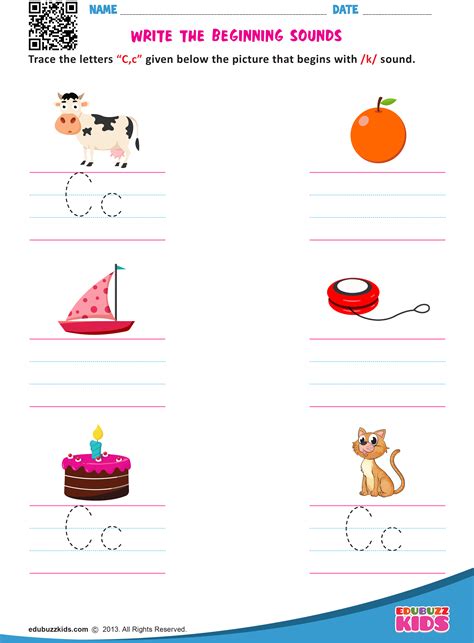 WRITE THE BEGINNING SOUNDS | Kindergarten worksheets, English worksheets for kids, Beginning 