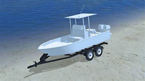 20ft Bay Boat And Trailer V1 Farming Simulator 19 17 22 Mods Fs19