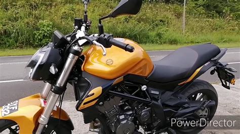 Motosikal ini dibina dengan kerangka jenis trellis berwarna hitam, suspensi depan usd 135mm yang boleh dilaras sepenuhnya depan dan belakang. MOTOSIKAL BENELLI 249S HARGA PASARAN MALAYSIA - YouTube