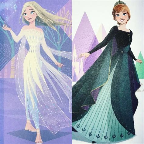 I Love Disney On Instagram Anna And Elsa Are Beautiful Disney