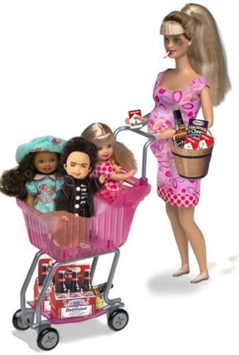 Trailer Trash Barbietonyas Birthday Present Danielle Barbie Funny Bad Barbie Barbie
