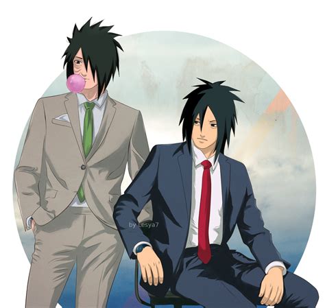 Madara And Obito In Suits By Lesya7 On Deviantart