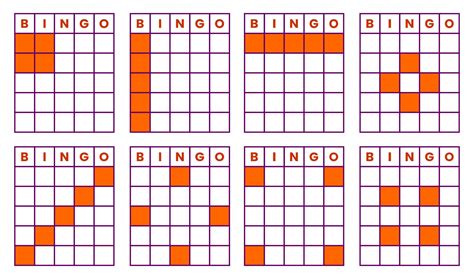 Bingo Game Patterns 12 Free Pdf Printables Printablee