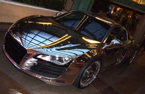 West Coast Customs Unveil TRON-themed Audi R8 Race Car at CES 2011 - eXtravaganzi