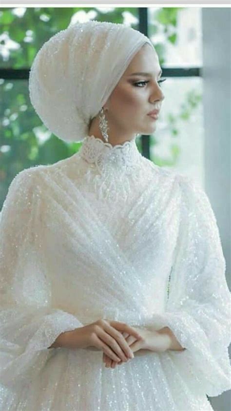 luxyhijab adlı kullanıcının bridal hijab حجاب الزفاف panosundaki pin gelinlik gelinler