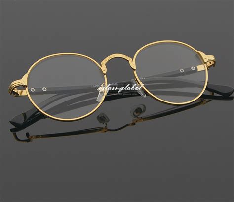 Retro Oval Gold Metal Eyeglasses Frames Glasses Spectacles Vintage Clear Lenses Eyeglasses