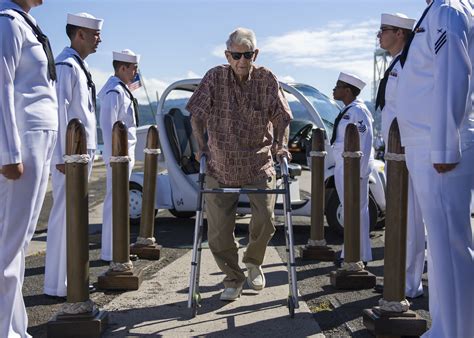 Do you like this video? Sailors honor Pearl Harbor survivor in Hawaii | Commander ...