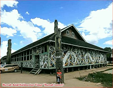 Rumah adat lamin merupakan rumah adat suku dayak di kalimantan timur. Rumah Adat 34 Provinsi di Indonesia Lengkap Gambar dan ...