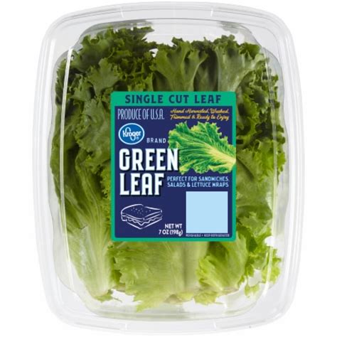 Kroger Green Leaf Lettuce 7 Oz Frys Food Stores