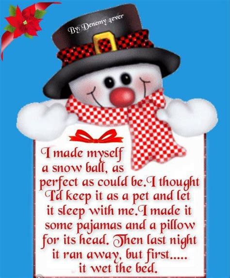 Snowman Snowman Quotes Secret Santa Poems Snowman Poem