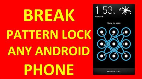 How To Unlock Or Break Pattern Lock In Android Pattern Lock Phone