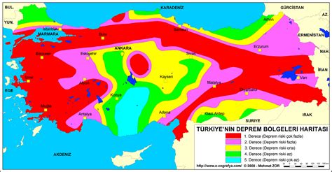 Afet ve acil durum yönetimi başkanlığıtürkiye deprem tehlike haritaları. volkan ataş: Türkiye'nin Deprem Bölgeleri Haritası