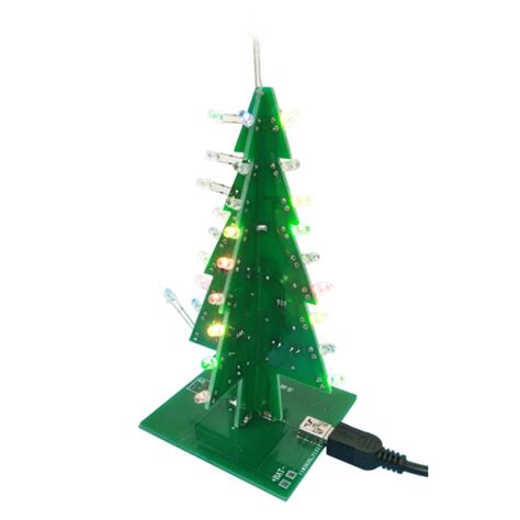 Electronic Christmas Tree Kit Micro Miniatures