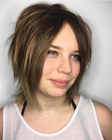 20 Best Ideas Choppy Shag Hairstyles With Short Feathered Bangs