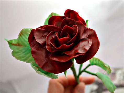 Putting together a romantic bouquet? Everlasting rose flower for wedding anniversary valentine ...