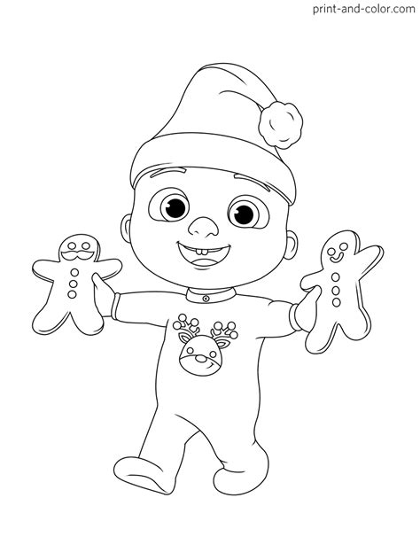 Free Printable Cocomelon Coloring Pages