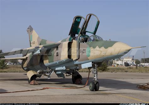 Mikoyan Gurevich Mig 23ub Libya Air Force Aviation Photo 1288630